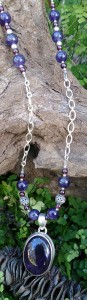 Amethyst chain beads