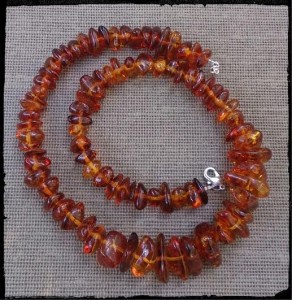 polished amber necklace.2jpg