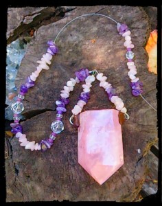 Rose with Amethyst