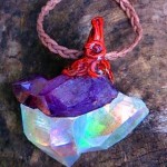 Tanzan & Angel Aura Crystal Pendant